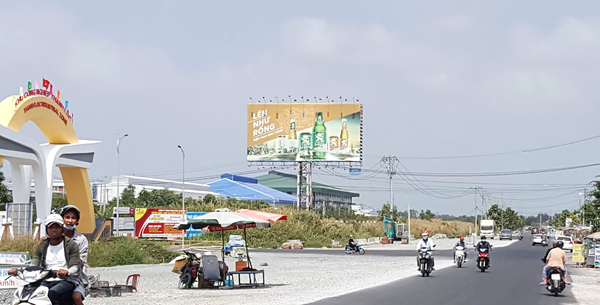  Billboard Cổng KCN Thạnh Lộc, đường tránh Quốc lộ 80, Châu Thành, Kiên Giang 