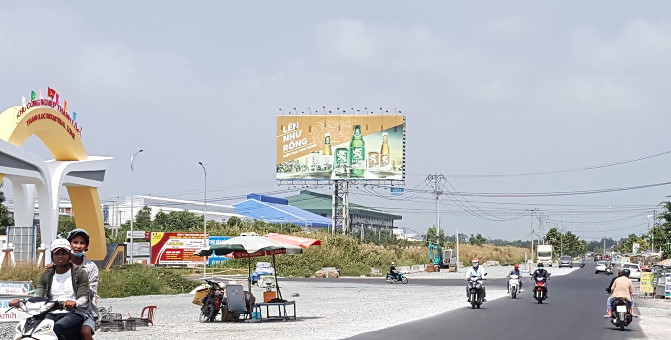  Billboard Cổng KCN Thạnh Lộc, đường tránh Quốc lộ 80, Châu Thành, Kiên Giang 