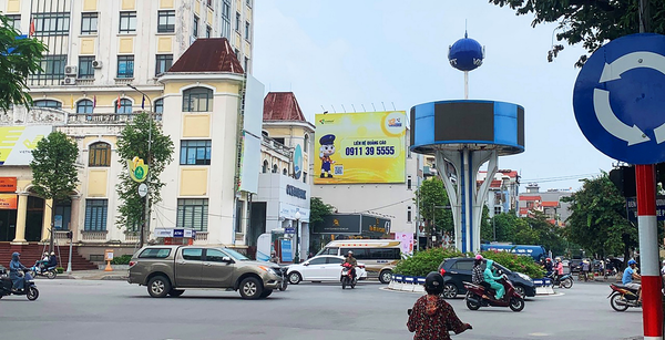  Pano Ngã 4 Hùng Vương - Lê Lợi (Bưu Điện Bắc Giang-263 Lê Lợi, P.Hoàng Văn Thụ), Bắc Giang 