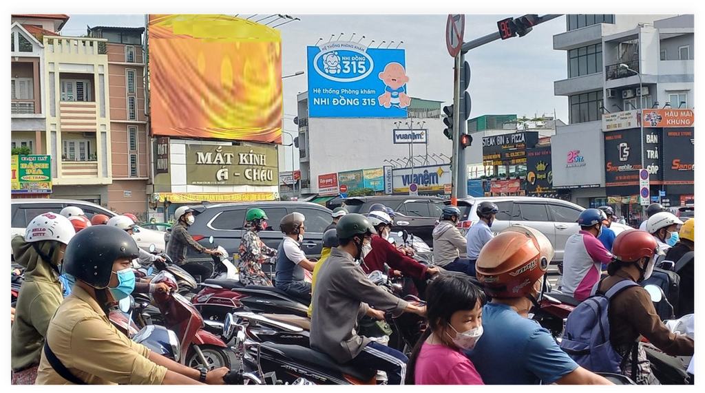  Pano Ngã 4 Phan Văn Trị - Phạm Văn Đồng (hướng Bình Thạnh về GV), Bình Thạnh, Tp Hồ Chí Minh 