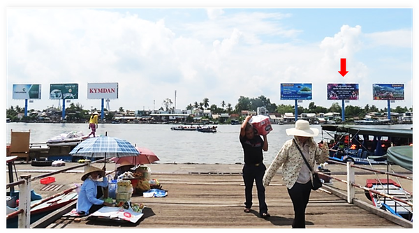  Billboard Bờ Kè Xóm Chài, P. Hưng Phú, Q. Cái Răng, Cần Thơ 