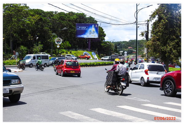  Billboard Góc Ngã 3 Trần Quốc Toản – Đinh Tiên Hoàng, Đà Lạt, Lâm Đồng 
