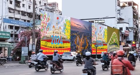 Hàng rào - Quận 5