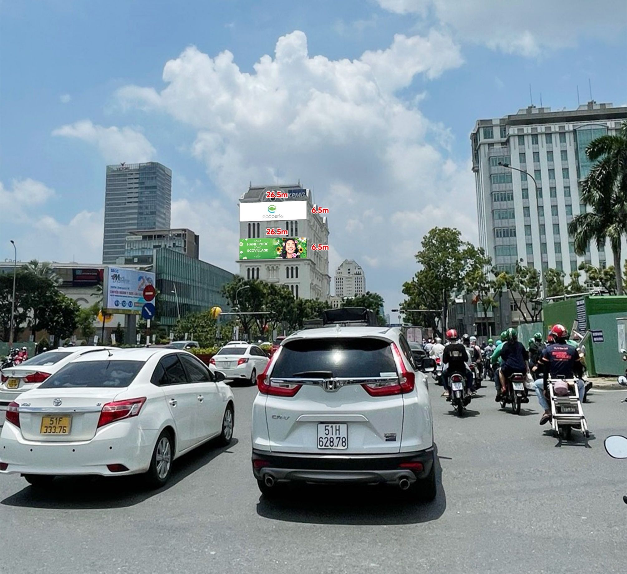  Pano Tòa nhà Paragon - Ngã 4 Nguyễn Lương Bằng - Nguyễn Văn Linh, Phú Mỹ Hưng, Quận 7, Tp. Hồ Chí Minh 