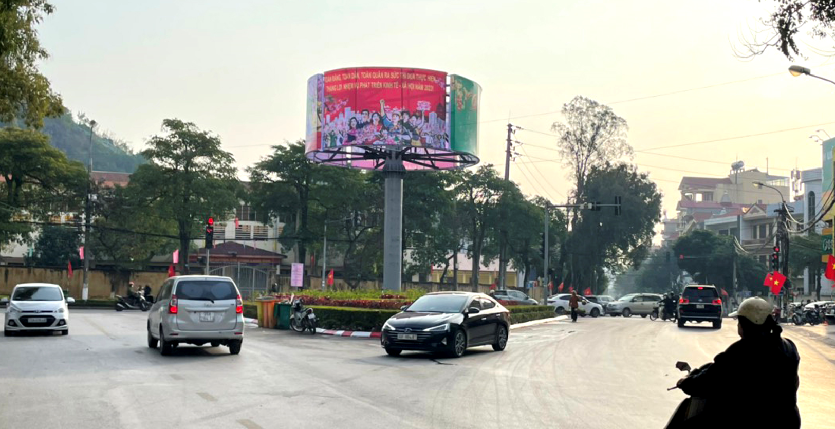  Led 2D Bùng Binh Bà Triệu - Phai Vệ - Chợ Đông Kinh, Lạng Sơn 