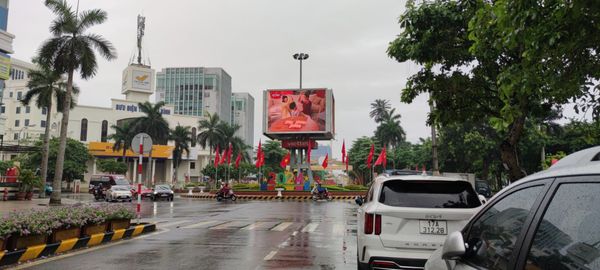  Led 2D vòng xoay Lý Bôn - Lê Lợi, Thái Bình Trước Vincom Plaza Lý Bôn, Thái Bình 