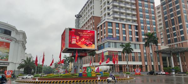  Led 2D vòng xoay Lý Bôn - Lê Lợi, Thái Bình Trước Vincom Plaza Lý Bôn, Thái Bình 