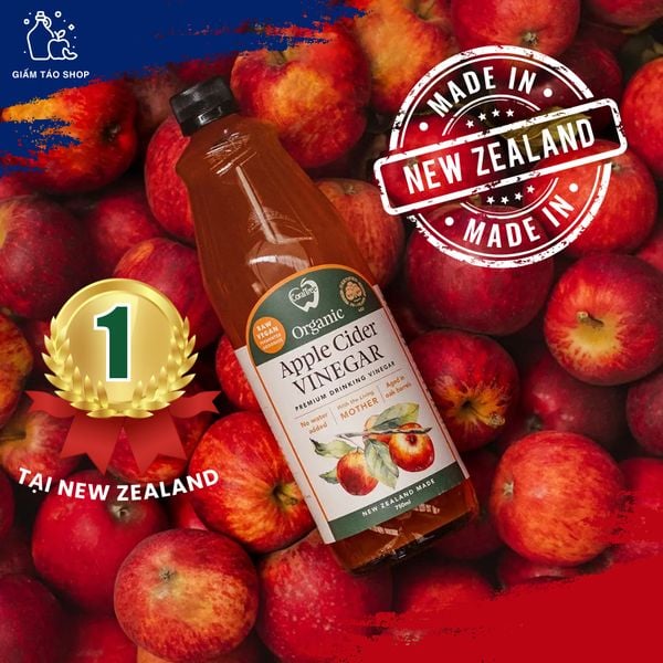  Giấm Táo Hữu Cơ Nguyên chất CoralTree 