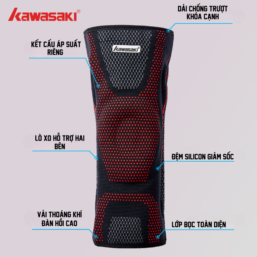 Đai Hỗ Trợ Đầu Gối Kawasaki K1E00-B3464