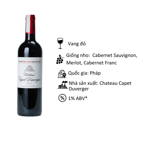 Château Capet Duverger 2018 Magnum 1.5 L main image 0