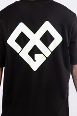 Áo phông MXG logo chữ – Đen