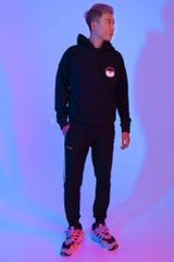 Áo hoodie Mixi classic màu đen