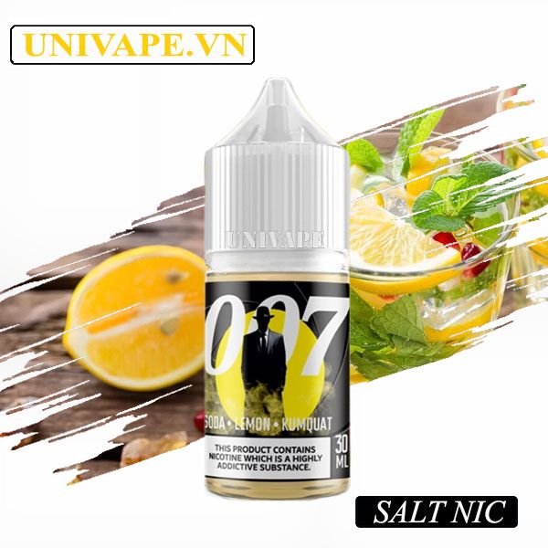  007 Juice Soda Chanh Salt Nic 