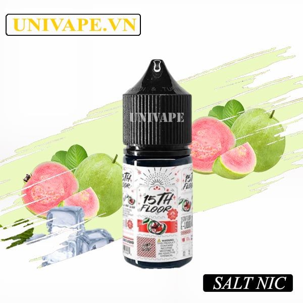 15TH Floor Juice Ổi Hồng Salt Nic 