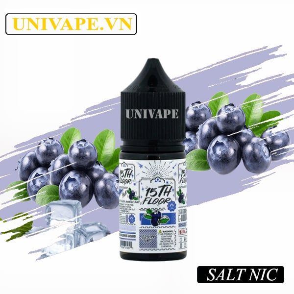  15TH Floor Juice Việt Quất Salt Nic 