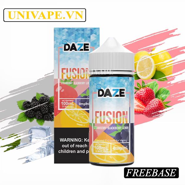  7 Daze Juice Chanh Dâu Mâm Xôi Đen Freebase 