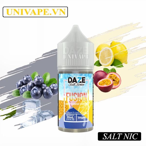  7 Daze Juice Chanh Dây Chanh Vàng Việt Quất Salt Nic 
