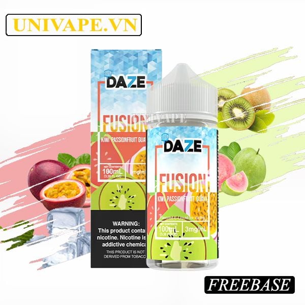 7 Daze Juice Kiwi Chanh Dây Ổi Freebase 