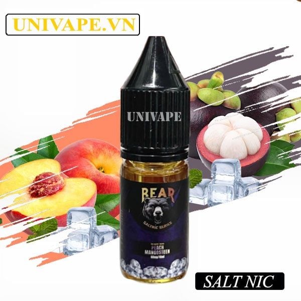  Bear Juice Đào Măng Cụt 10ml Salt Nic 