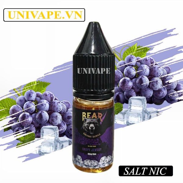  Bear Juice Nho Lạnh 10ml Salt Nic 