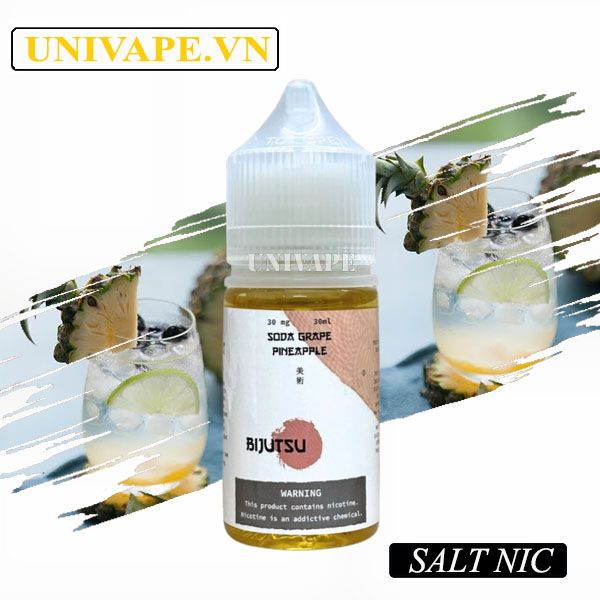  Bijutsu Juice Soda Nho Dứa Salt Nic 