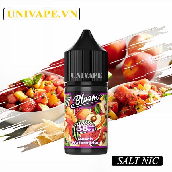  Bloom Juice Dưa Hấu Đào Salt Nic 