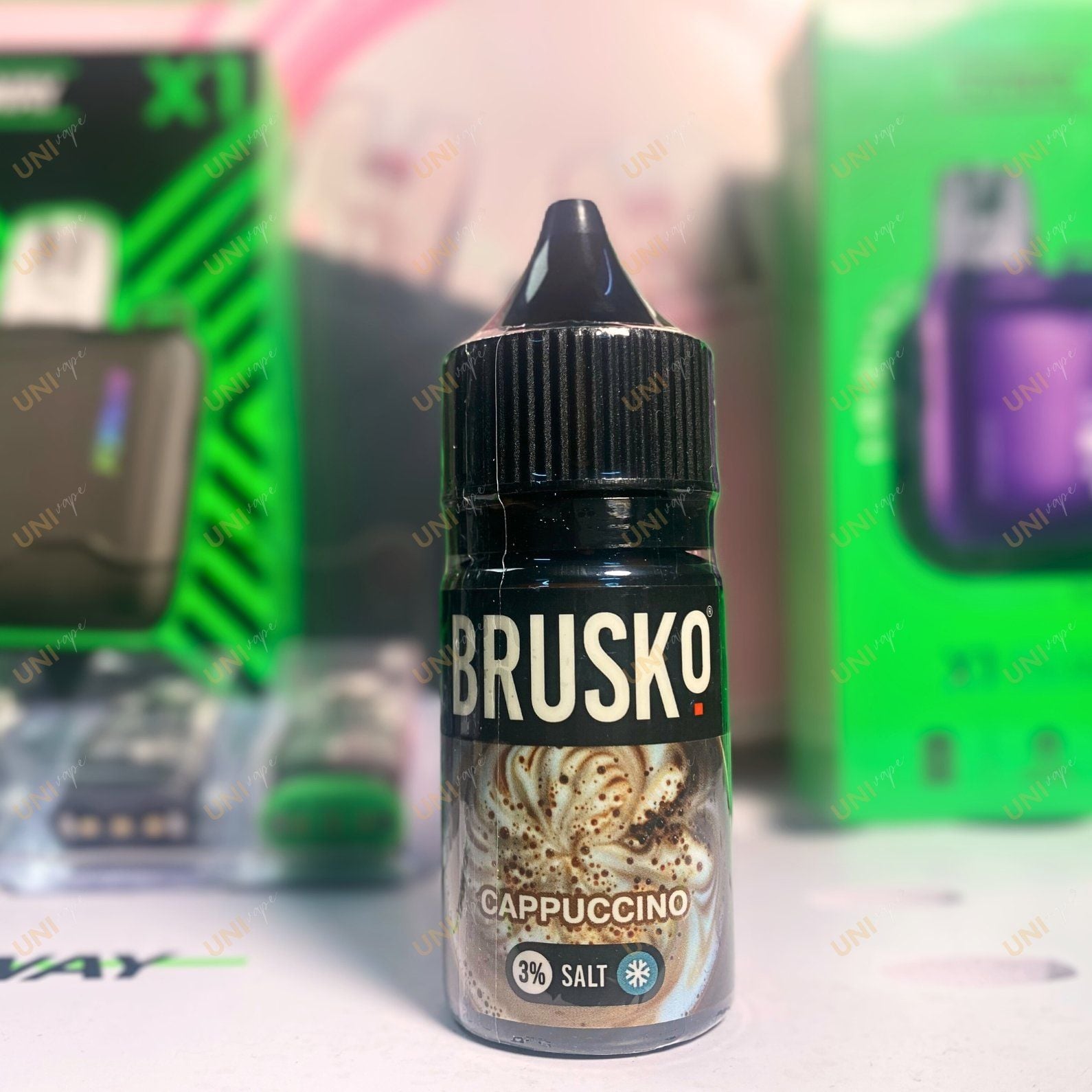  Brusko Juice Cafe Cappucino Lạnh Salt Nic 