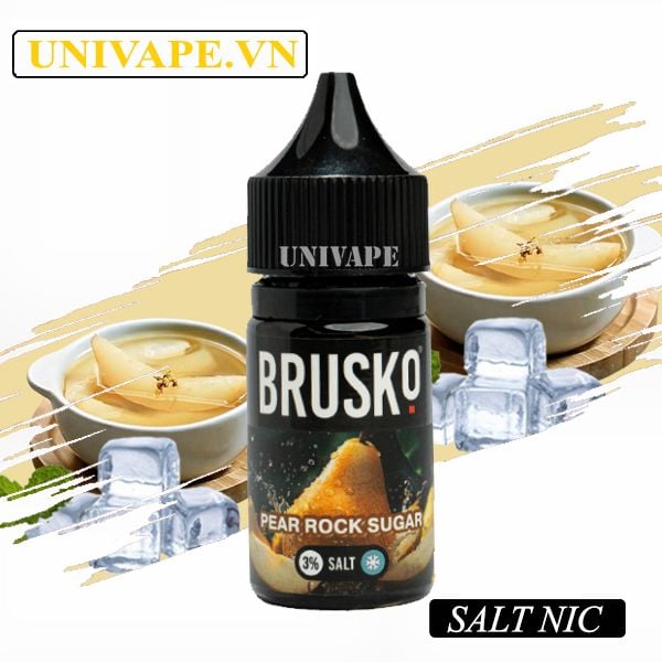  Brusko Juice Lê Đường Phèn Lạnh Salt Nic 