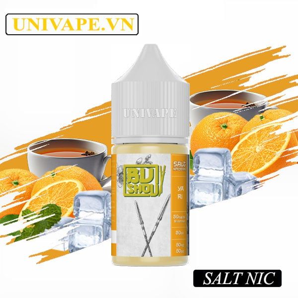  Bushou Juice Trà Cam Quế Salt Nic 