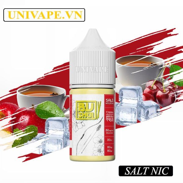  Bushou Juice Trà Cherry Táo Salt Nic 