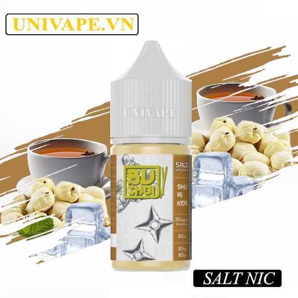  Bushou Juice Trà Hạt Sen Salt Nic 