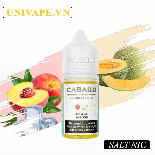  Caballo Juice Đào Dưa Gang Salt Nic 