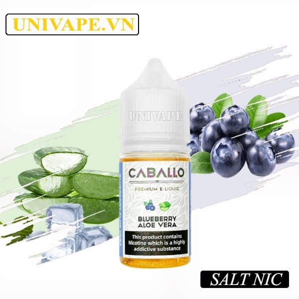  Caballo Juice Nha Đam Việt Quất Salt Nic 