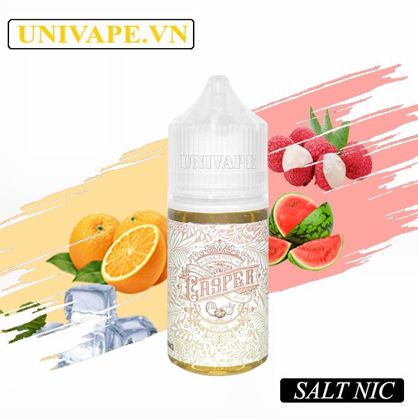  Casper Juice Dưa Hấu Cam Vải Salt Nic 