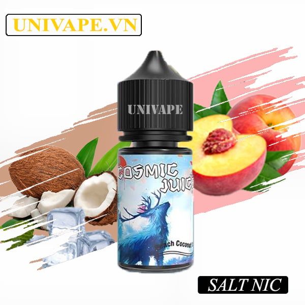  Cosmic Juice Đào Dừa Salt Nic 