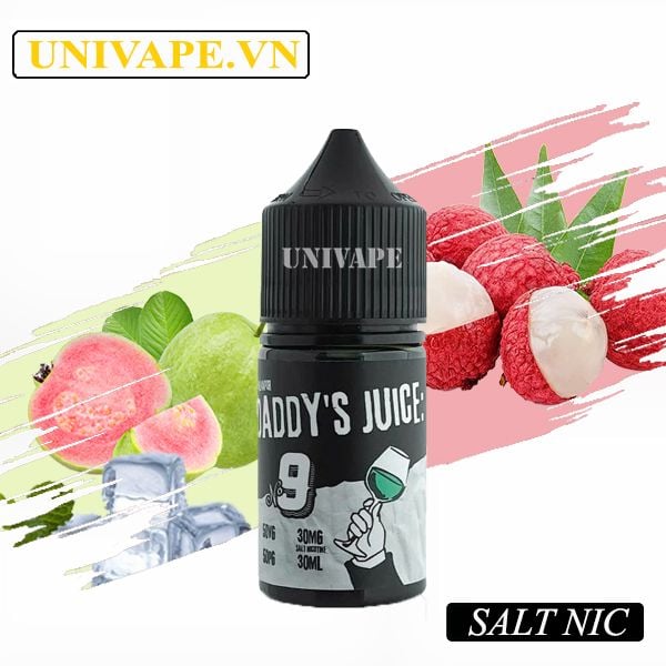  Daddy's Juice No9 Ổi Vải Salt Nic 