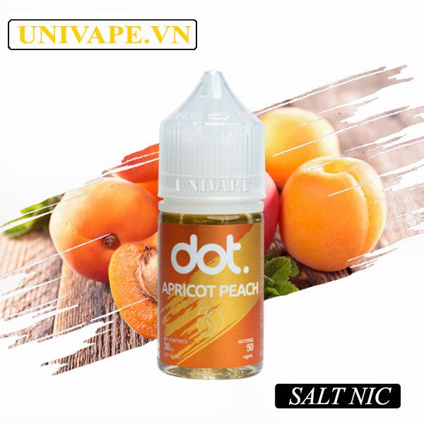  Dot Juice Đào Mơ Lạnh Salt Nic 