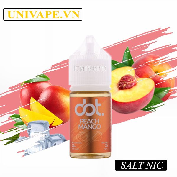  Dot Juice Xoài Đào Salt Nic 