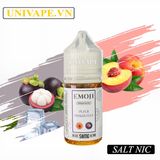  Emoji Juice Đào Măng Cụt Salt Nic 