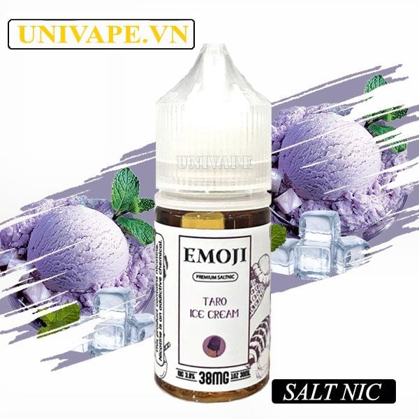  Emoji Juice Kem Khoai Môn Salt Nic 