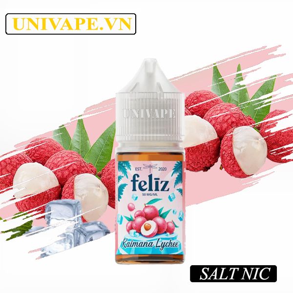  Feliz Juice Vải Thiều Salt Nic 