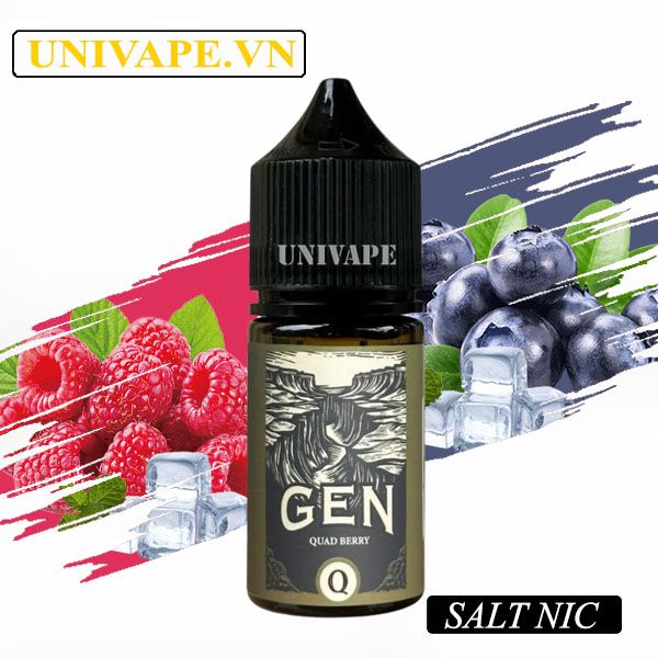  Gen Juice Q Mâm Xôi Việt Quất Salt Nic 