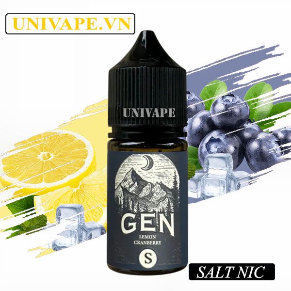  Gen Juice S Chanh Việt Quất Salt Nic 