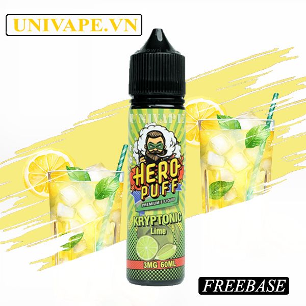  Hero Puff Juice Soda Chanh Freebase 