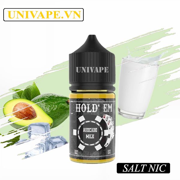  HOLD' EM Juice Bơ Sữa Salt Nic 