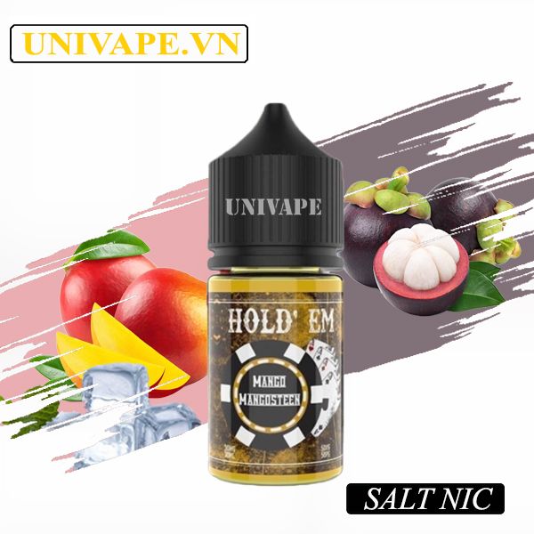  HOLD' EM Juice Xoài Măng Cụt Salt Nic 