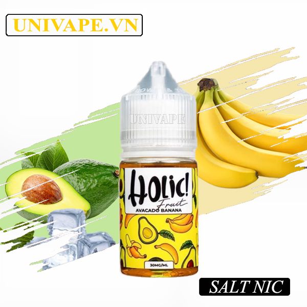 Holic Juice Chuối Bơ Salt Nic 