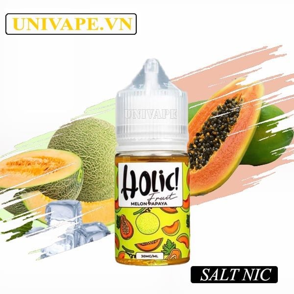  Holic Juice Dưa Gang Đu Đủ Salt Nic 