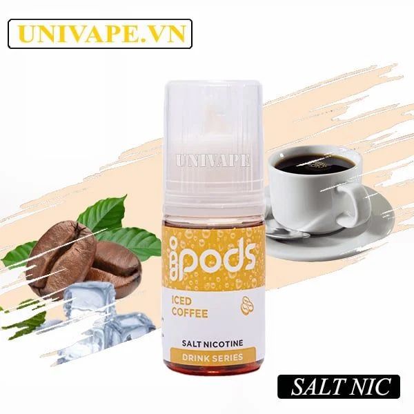  Ipods Juice Cà Phê Đá Lạnh Salt Nic 