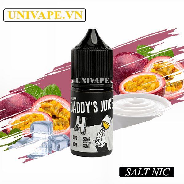  Daddy's Juice No4 Sữa Chua Chanh Dây Salt Nic 